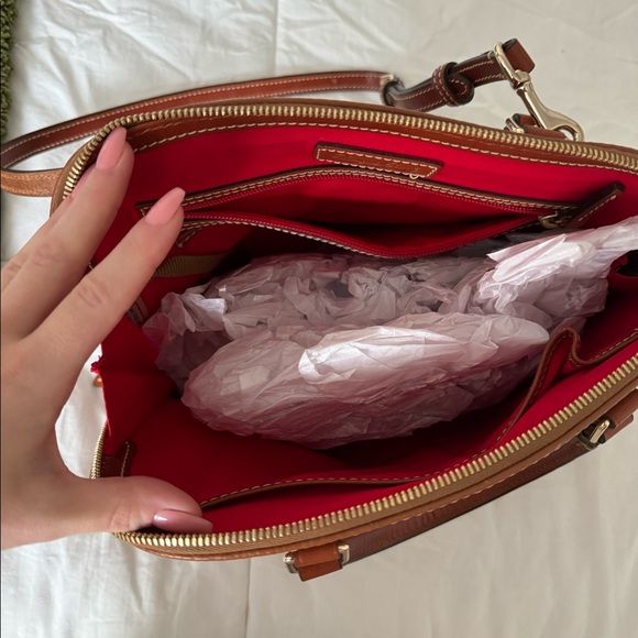 Dooney & Bourke Pebble grain zip zip satchel - Picture 5 of 9